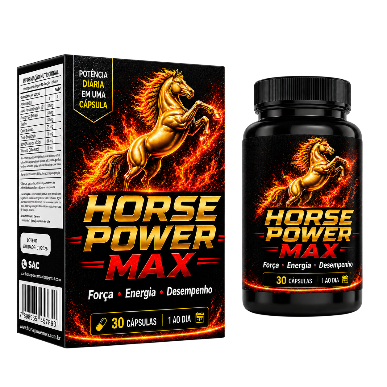 Frasco Horse Power Max